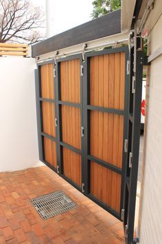The 25 Best Sliding Gate Images On Pinterest Garage Doors We Recently Completed The Supply And Installation Of 16 Telescoping Sliding Gates For Townhouses In Erskenville