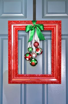 67 best picture frame christmas ornaments images christmas wreaths christmas frame ornaments