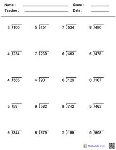 5th grade math worksheets and long division problems worksheets division sheets for 5th grade