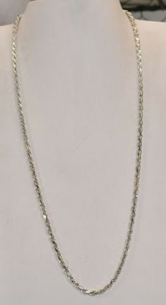 925 Sterling Silver Double 6 Side Sparkle-Cut Flat Link Chain Necklace in Silver Choice of Lengths 18 20 24 and Variety of mm Options