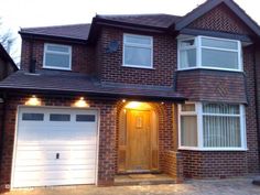 Neat way of extending above the garage for a semi Neat way of extending above the garage for a semi