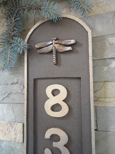 54 Best Craftsman Style House Numbers Images On Pinterest In 2018 By Getudios Craftsman House Numbers Modern Style Address
