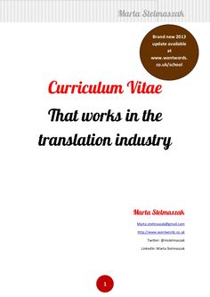 translation cv