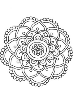 TICS Coloring Mandalas For Adults And Children