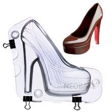 Tamanho grande Molde de Chocolate 3D Sapatos de Salto Alto Doces Decoração Do Bolo moldes Fer… | Moldes de chocolate, Bolos em forma de sapatos, Sapato de chocolate
