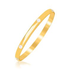 14k Yellow Gold Polished Cable Motif Bracelet Bracelets 14k Yellow Gold Polished Cable Motif Bracelet Bracelets And