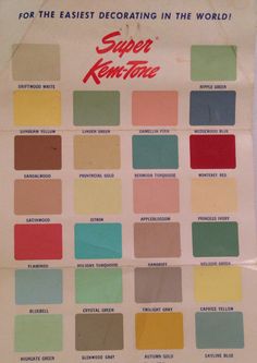 78 Best Vintage Everything Yes Images On Pinterest Home Ideas Vintage Paint Colors