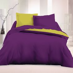 Taies doreiller- 240 x 260 cm Parure de lit avec Housse de Couette House de Couette 260 x 240 Saky Gold Parure de lit 100/% Coton Housse de Couette Parure de lit Les Ateliers du Linge/®