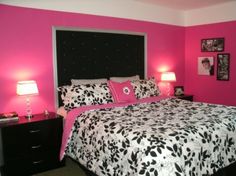 Black Pink And White Bedroom 26 Adorable Ideas Cut Dramatic Hot Pink Black White Bedroom Contemporary With Regard To And