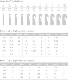 knitting help knitting needle conversion chart crochet hook crochet hook size conversion