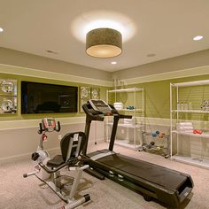 Home Gym Exercise Room Small Design, Pictures, Remodel, Decor and ... Home Gym Exercise Room Small Design, Pictures, Remodel, Decor and ...