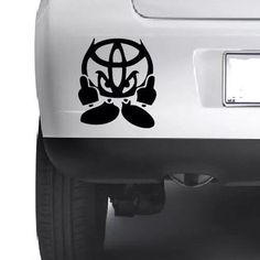 TOYODA Funny Novelty Car,Window,Bumper JDM JAP Vinyl Decal Sticker