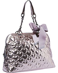 474 Best Betsey Johnson Images On Pinterest Bags Yours Mine Ours Dome Satch Metallic Betsy Johnson Betsey Handbags