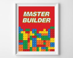 Lego Wall Art legos- nursery- wooden letters- home decor- boys room- wall art Lego Wall Art legos- nursery- wooden letters- home decor- boys room- wall art