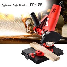 Practical Angle Grinder Bottom Base Stand Support Holder Cutting Tool Accessory