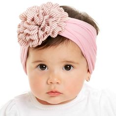 WHITE EMBROIDERED BRODERIE ANGLAISE HEADWRAP HEADBAND KNOT HAIR BOW BABY GIRLS