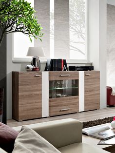 At Home Comforts Luna 160cm White High Gloss Front//Matt Body TV Unit Cabinet Stand with LED Lights and Drawer Large