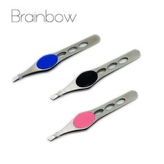 little bear Oblique Tweezers Eyebrow Tweezers Professional Eyebrow Hair Removal for Women happy