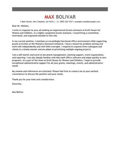 administrative cover letter samples free