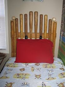 how to build a baseball bat headboard pinterest baseball bat
