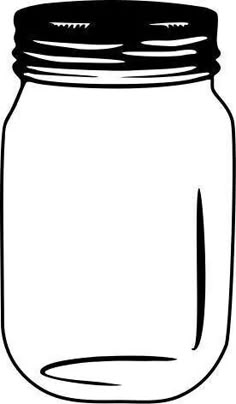 It's just a picture of Sweet Mason Jar Cut Out Template This is an image of Sweet Mason Jar Cut Out Template