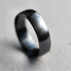 41 Best Men S Wedding Bands Images On Pinterest Rings Mens Band Brushed 6mm Men S Or Women Low Dome Uni Oxidized Argentium Sterling Silver Wide Ring Recycled Metal Made In Your Size