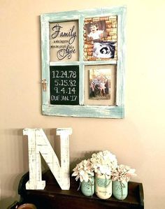 Home Sweet Home Wall Decor *VINTAGE A75 Doll House Miniature Accessory