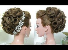 Wedding Updo Bridal Hairstyle For Long Hair Tutorial Step By Step Youtube Long Hair Updo Simple Wedding Hairstyles Prom Hairstyles For Long Hair