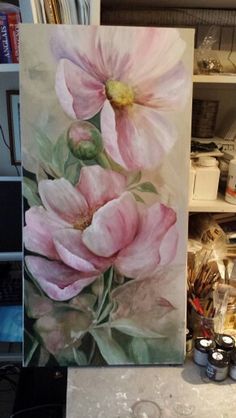 Vintage Home Beautiful 1920s Roses Oil Painting By Nora H S Media Cache Ak0 Pinimg Originals 3f A8 3fa83f096d7ec76d67bd60490e026116