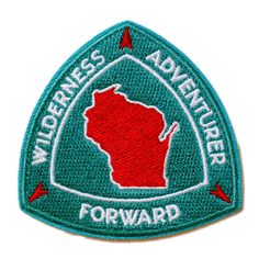Backpacking Hiking 100 Miles NOS Vintage Century Hiker 5/" Embroidered Patch