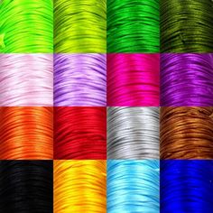 New 1mm Cords Beading Macrame String Knotting Pink Thread 100m//roll