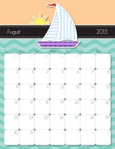 august to december 2015 calendar