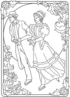 Welcome To Dover Publications Creative Haven An Old Fashioned Christmas Coloring Book