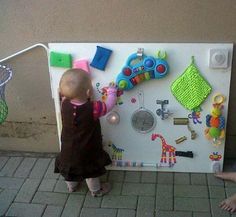 76 Ideas De Estimulación Actividades Para Bebes Paneles Sensoriales Actividades Para Niños Pequeños