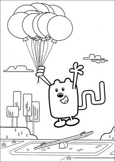 Wow Wubbzy Online Coloring Pages Printable Book For Kids 11