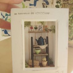 2 Casa De Muñecas En Miniatura De Impresiones Art Deco Q6