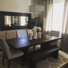 Model Home Monday Elegant Dining Room Wall Decor Ranimar Dining Room Chair Set Of 2 Medium Brown