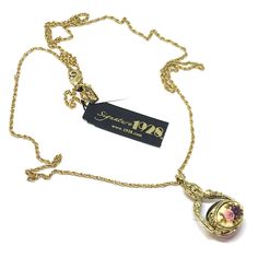 Black Crystal Bead Eyeglass Holder Chain 30/" Black Plated 1928 Boutique