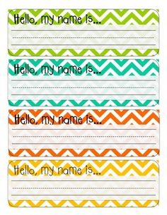 33 Best Desk Name Tags Images Clroom Decor Future These Chevron Desk Name Tags Will Be The Perfect Addition To Any Themed Clroom