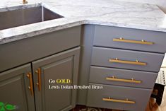 42 Best Brushed Br Cabinet Hardware Images On Pinterest Delta Gold Kitchen Faucet Super Chic And Functional