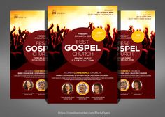 gospel meeting flyer template