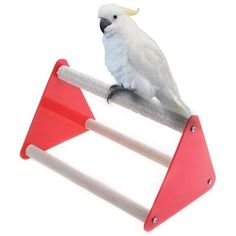 Columpio para loro mascota pájaro NET Escalera Colgante Hamaca Perca Juguetes Hamster Jaula De Cuerda