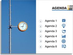 power point agenda slide
