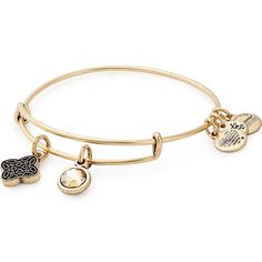 College Jewelry Wright State University Raiders Stainless Steel Adjustable Bangle Bracelet with Rose Gold Plated Heart Charm