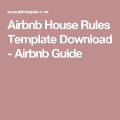 download the airbnb welcome letter template as airbnb hosts we rental house rules template