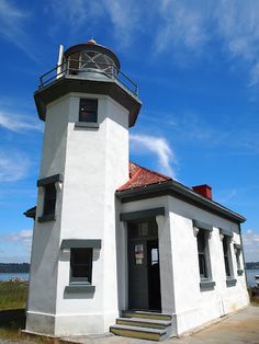 Point Robinson Lighthouse, Vashon Island, WA Необычные Дома, Водонапорная Башня, Вокруг Света, Мир, Острова, Картинки, Маяки, Светильники