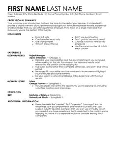 livecareer resume template