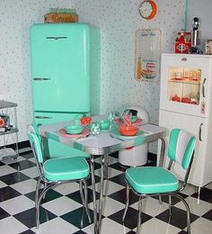 cucina anni 50 americana in stile vintage | 50s | Pinterest ... cucina anni 50 americana in stile vintage | 50s | Pinterest ...