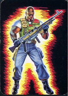 Firefly 1984 Style Machine Gun Red Laser GI Joe Cobra Vintage Style