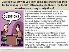 21 best flight attendant qa images flight attendant interview why do i want to be a flight attendant